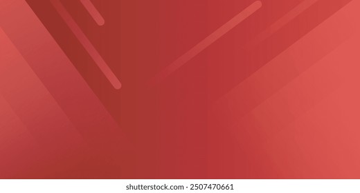 banner background. colorful, bright red gradation, slash, halftone, memphis