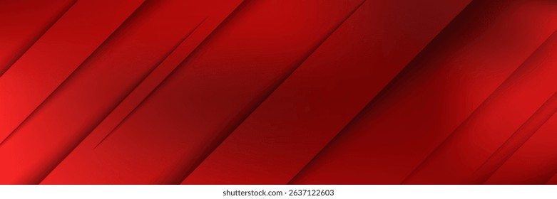banner background. colorful, bright red gradation, slash, memphis, eps 10