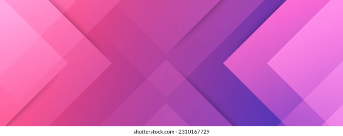 Bannerhintergrund. bunt, gradrot und dunkelviolett, Memphis, abstrakte Muster