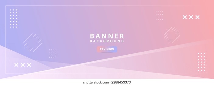 banner background. colorful, gradations of pink and purple.memphis.minimalist .elegant