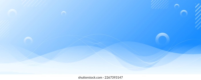 fondo del cartel. colorido, efecto de onda azul y blanco degradado