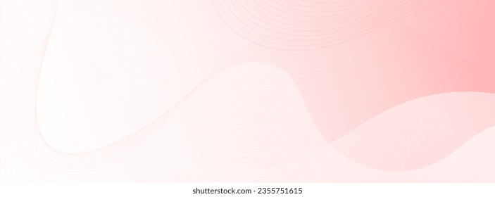 Banner background. Colorful. Pink and white. Line wave. Abstract eps 10