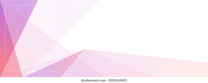 banner background. colorful, purple and Orange gradation, transparent, halftone ,eps 10