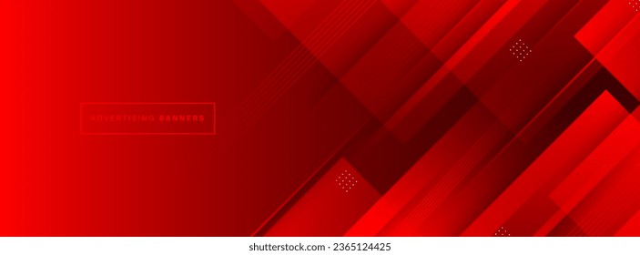 Banner background. colorful. red gradation . pattern slash. abstract. memphis. trendy. vector illustration. eps 10