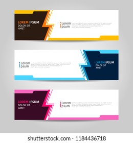 Banner background design. modern abstract template. 