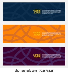 banner background design template