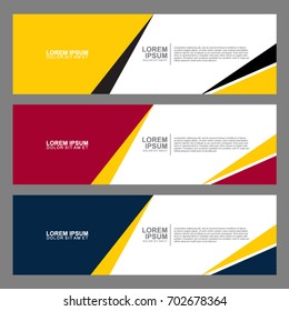 banner background design template