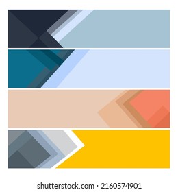 banner background design vector stock