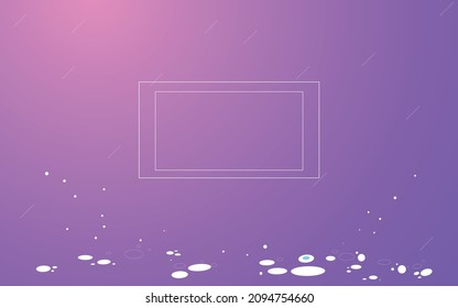 fondo de banner con un marco para el texto