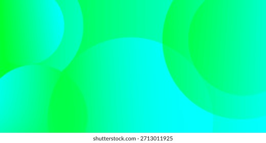 Fondo de Anuncio. a todo color, gradación azul y efecto verde geometry.circle. abstract.eps 10