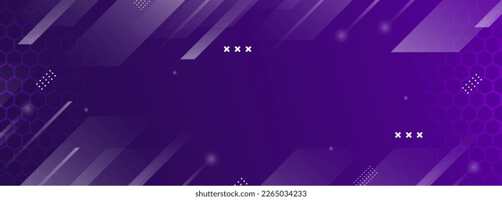 banner background. full color, dark purple gradations and white lines eps 10
