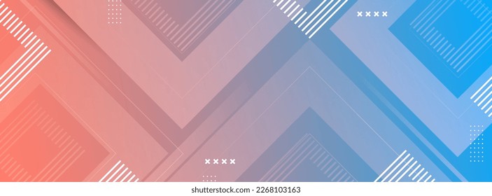 banner background. full color, geometric gradation eps 10