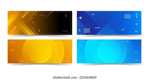 fondo del cartel. color completo, gradación, conjunto de colecciones