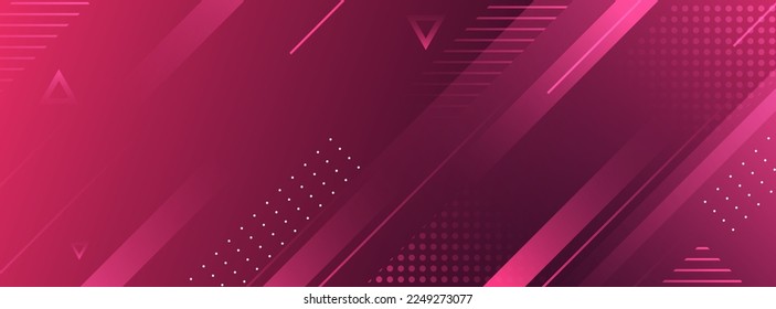  banner background. full color, gradations of pink and black eps 10