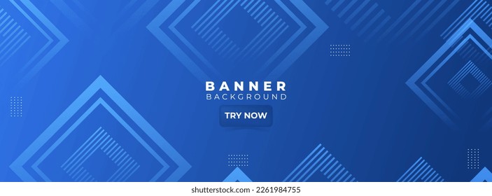 banner background. full color. gradient blue box effect .eps 10