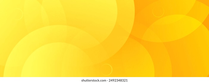 banner background. full color, orange gradation and effect geometry.circle. abstract.eps 10