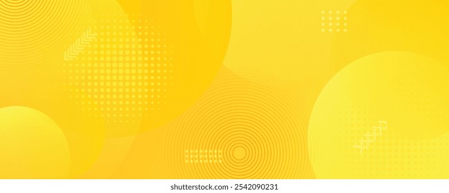 banner background. full color, orange gradation and effect geometry.circle. abstract.eps 10