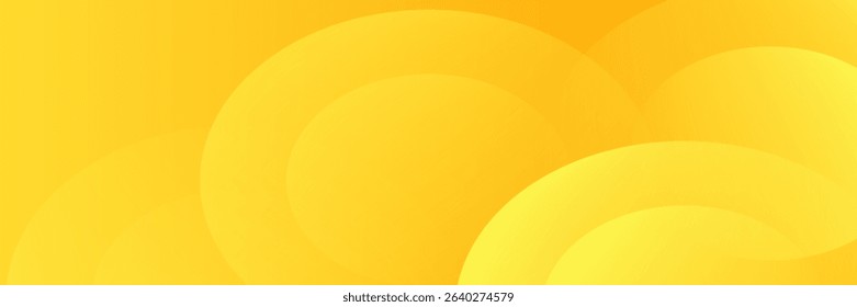 banner background. full color, orange gradation and effect geometry.circle. abstract.