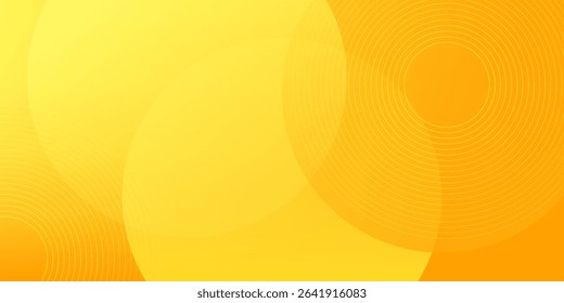 banner background. full color, orange gradation and effect geometry.circle. abstract.eps 10
