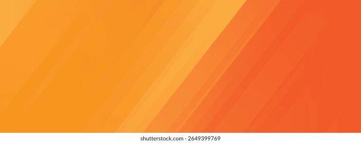 banner background. full color, orange gradation and effect geometry