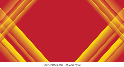banner background. full color, orange gradation and effect geometry