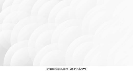 banner background gray and white circle shape.modern background.vector