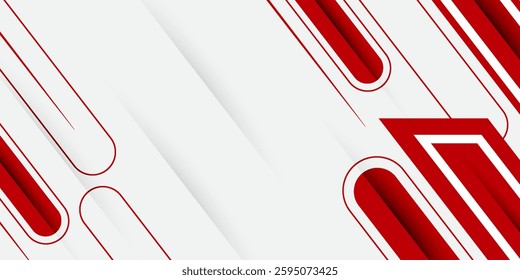 banner background. gray and white gradation. geometric. element memphis.. trendy

