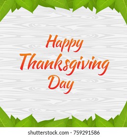 Banner, background, greeting inscription on the theme thanksgiving day. 
