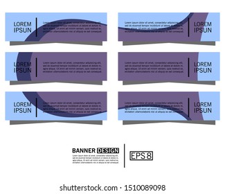 Banner background. modern design. vector illustration
