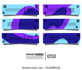 Banner background. modern design. vector illustration
