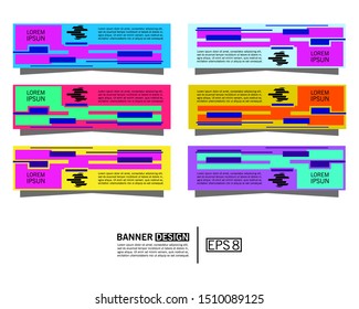 Banner background. modern design. vector illustration