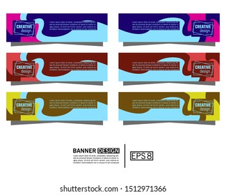 Banner background. modern design. vector illustration