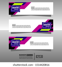 Banner background. modern design. vector illustration