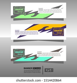 Banner background. modern design. vector illustration
