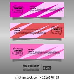 Banner background. modern design. vector illustration