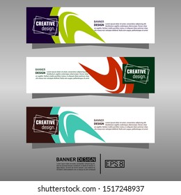 Banner background. modern design. vector illustration