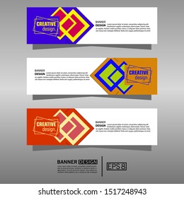 Banner background. modern design. vector illustration
