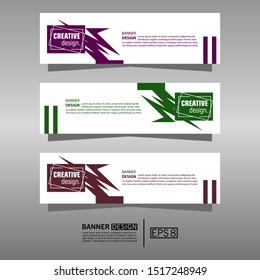 Banner background. modern design. vector illustration