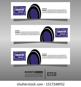 Banner background. modern design. vector illustration