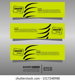 Banner background. modern design. vector illustration