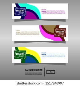 Banner background. modern design. vector illustration
