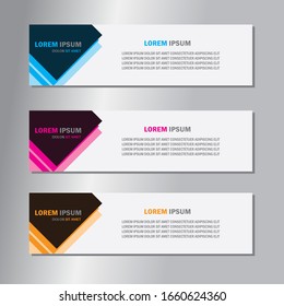 Banner background , Modern design , Vector illustration , square ornament