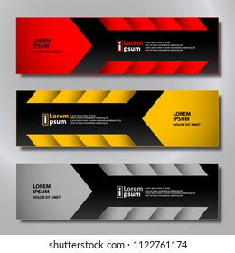 Banner background modern design.vector illustration