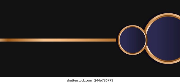 Banner background modern and premium luxury 