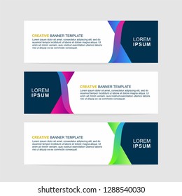 Banner background. Modern template design - Vector 