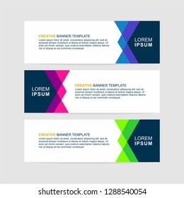 Banner background. Modern template design - Vector 