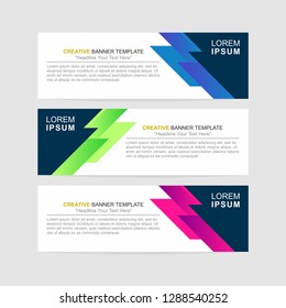 Banner background. Modern template design - Vector 