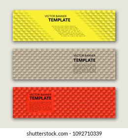 Banner background. Modern template vector design. Vector abstract design web banner template. Web Header Design Elements. Abstract web banner template background. Collection web banner design template