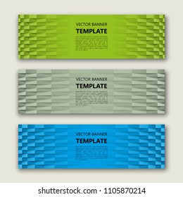 Banner background. Modern template vector design. Vector abstract design web banner template. Web Header Design Elements. Abstract web banner template background. Collection web banner design template