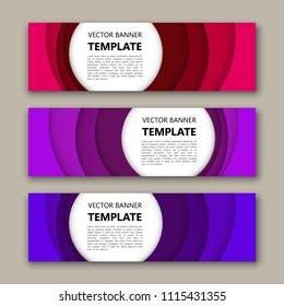 Banner background. Modern template vector design. Vector abstract design web banner template. Web Header Design Elements. Abstract web banner template background. Collection web banner design template